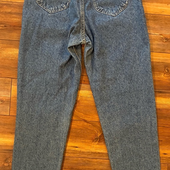 Vintage 90s Lee High Waist Mom Jeans Women’s 10 Long Tapered Made in USA - Picture 11 of 15